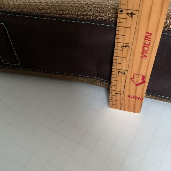 The Sak Cameron Tan Brown Mesh Shoulder Satchel Handbag Purse - Picture 13 of 14